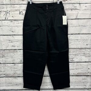 A New Day Pants 🆕 Women's Black Cuffed High-Rise Skinny Leg Pants [Size 2]‎ New